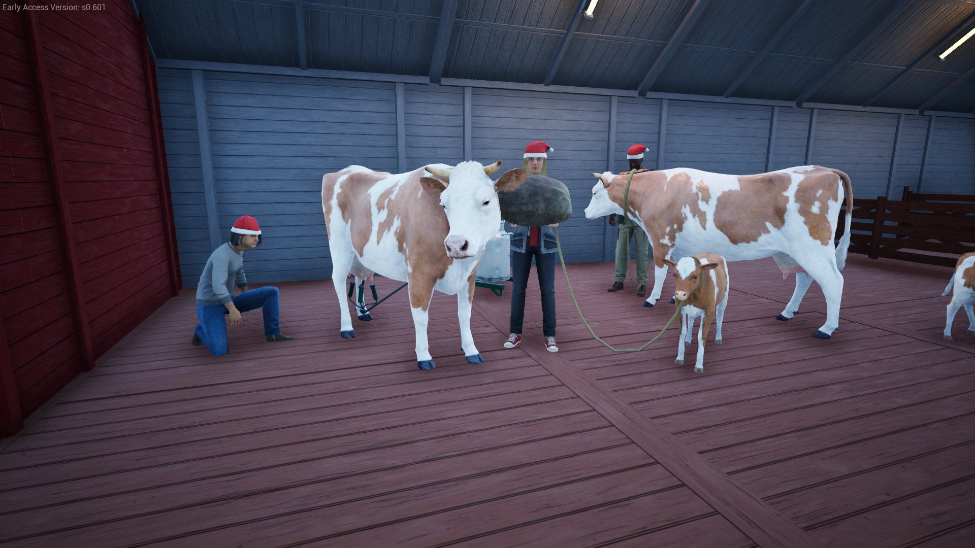 Ranch Simulator on X: #RanchSimulator October 2021 - February 2022 roadmap  revealed! Private multiplayer games, multiple save slots, new cow breed and  more! Read more:   / X