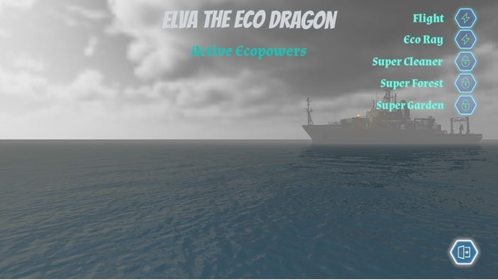 Elva the Eco Dragon superpowers
