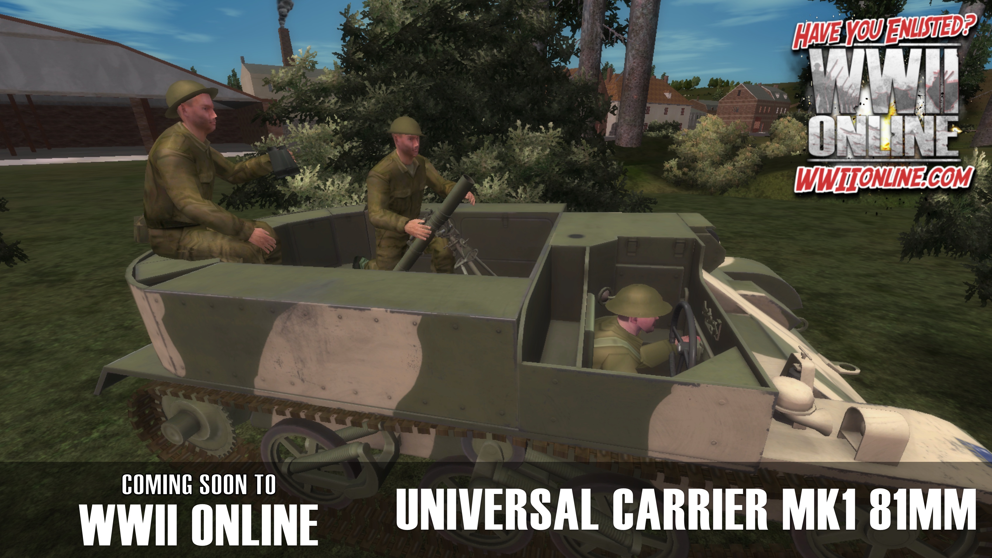 Universal Carrier Mk I and 81mm