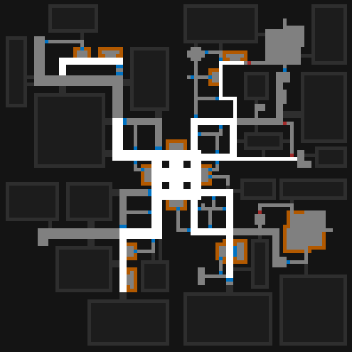 FNaF: SL Map Layout image - Five Nights of Theories - IndieDB