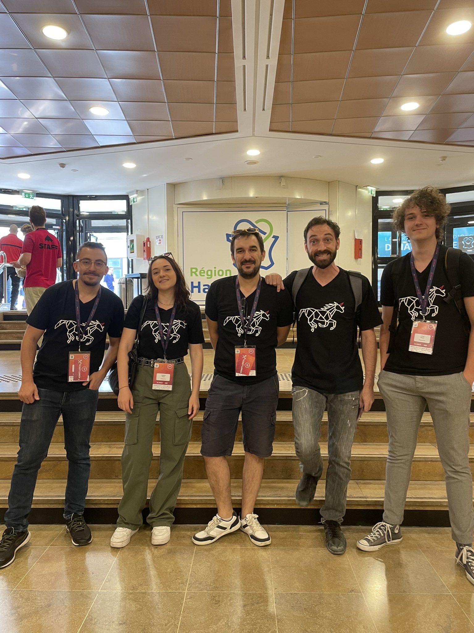 Game Dev - Polycorne Team on GameCamp event