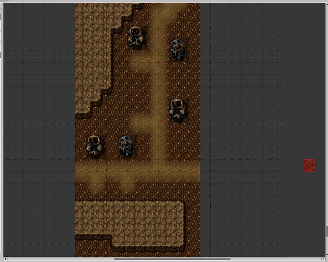 The first level of Tyrian, in Tiled Map Editor, with the new graphics