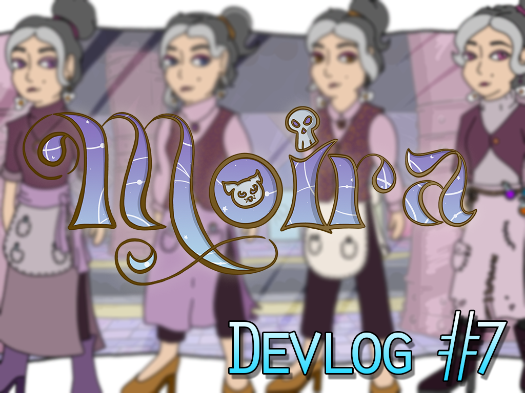 Devlog #07 - New Characters news - Moira - IndieDB