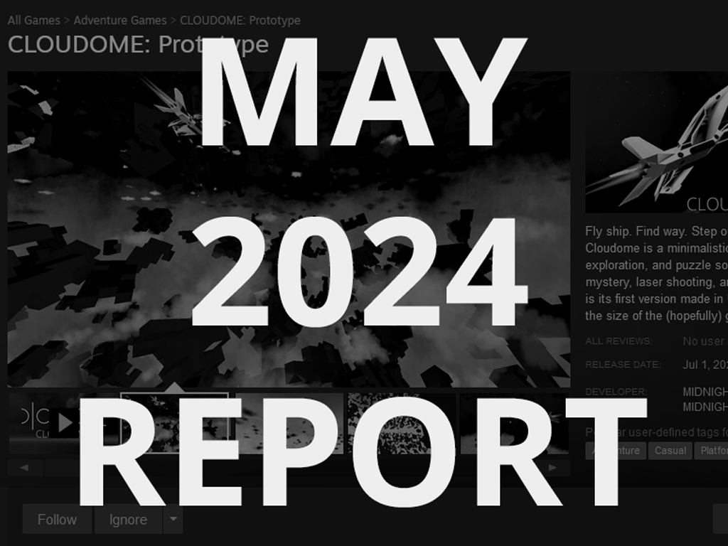 May 2024 Report Updated Demo Prototype Unreal Engine news IndieDB