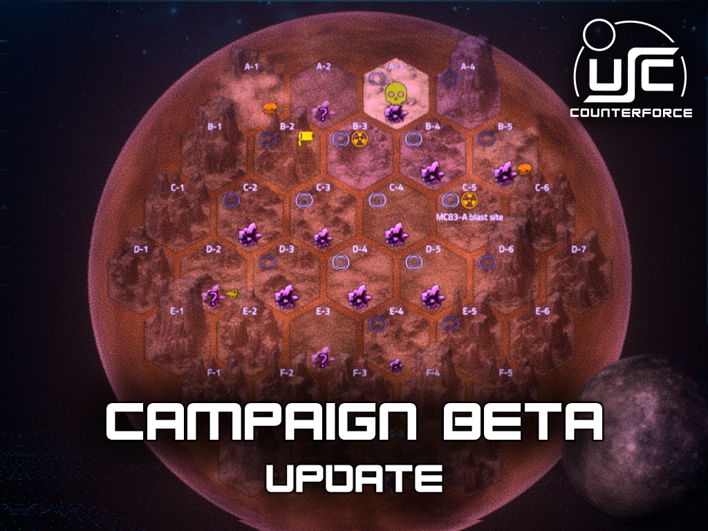 Campaign Mode Beta Update! News - Usc: Counterforce - Indiedb