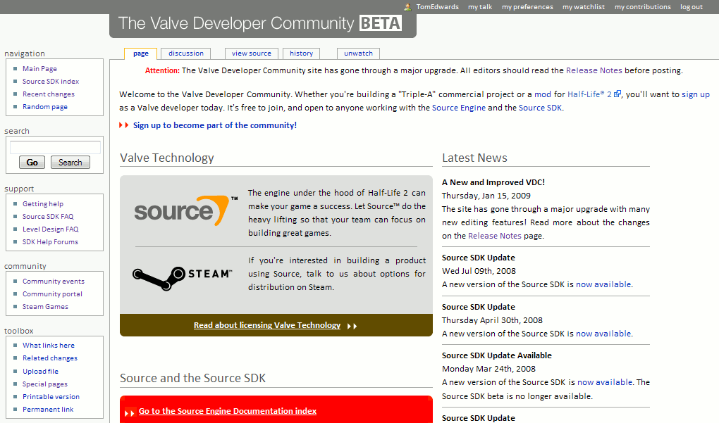 Valve Developer Community Beta In Progress News - Source Developers ...