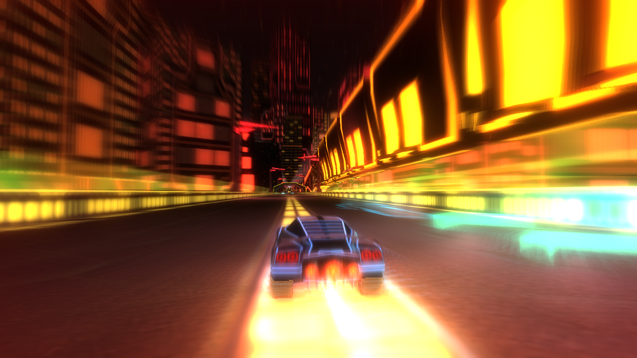 Nitronic Rush - Choochoo Chase Screenshot