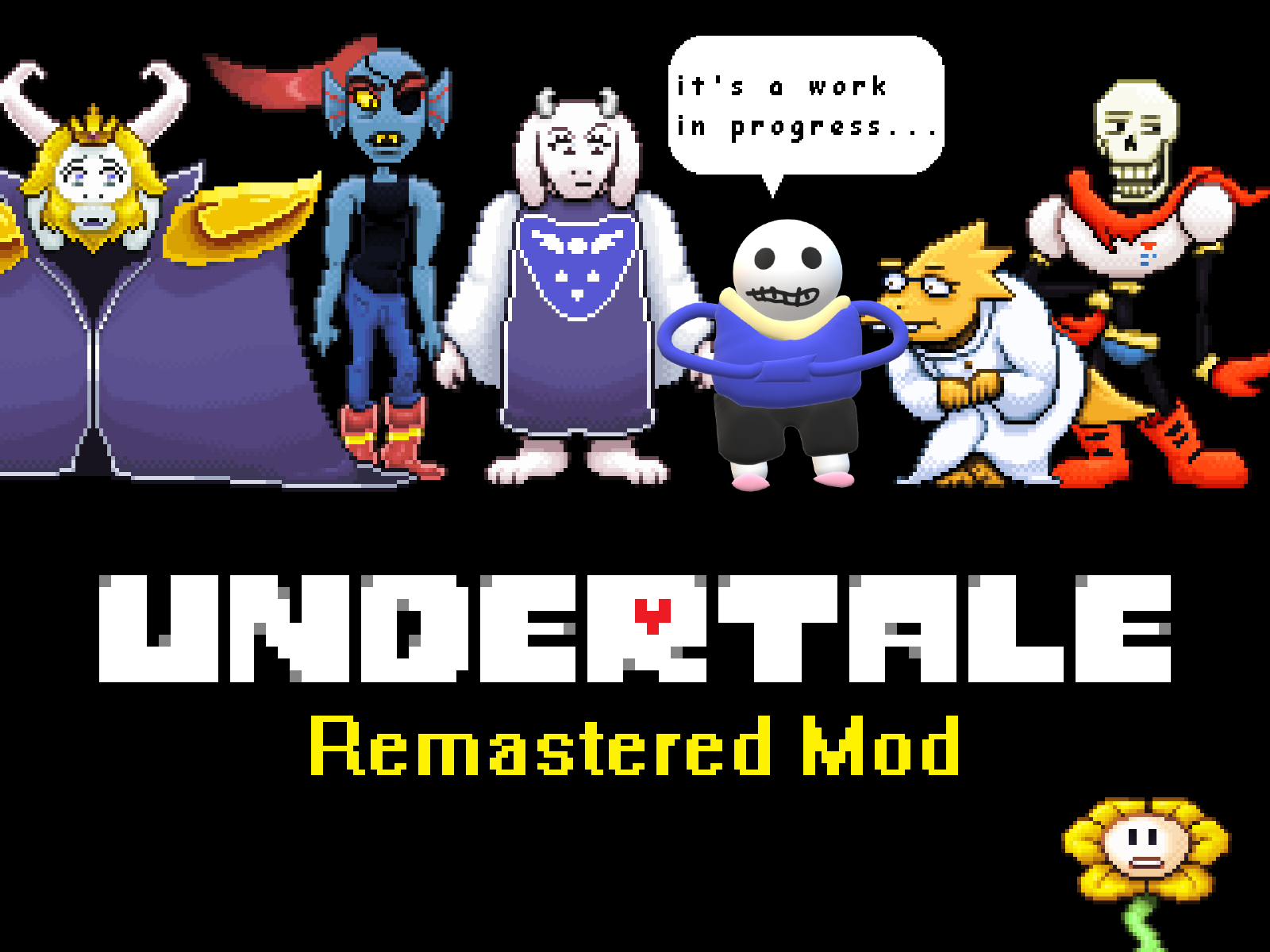 how to install undertale remastered mod
