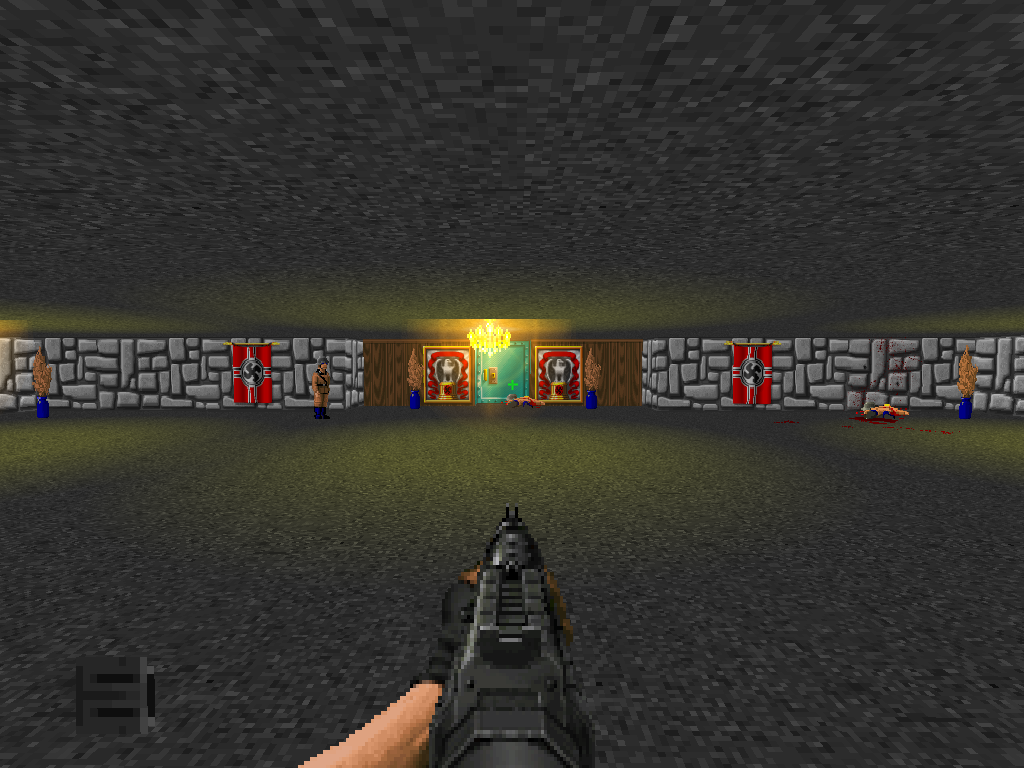 wolfenstein 3d maps e1m1