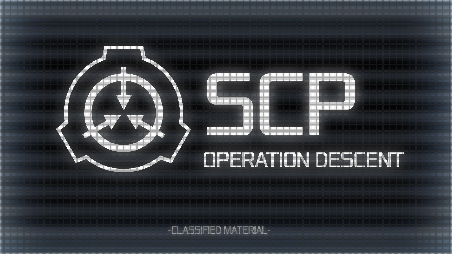 Download free Dark Textured Scp Logo Wallpaper 