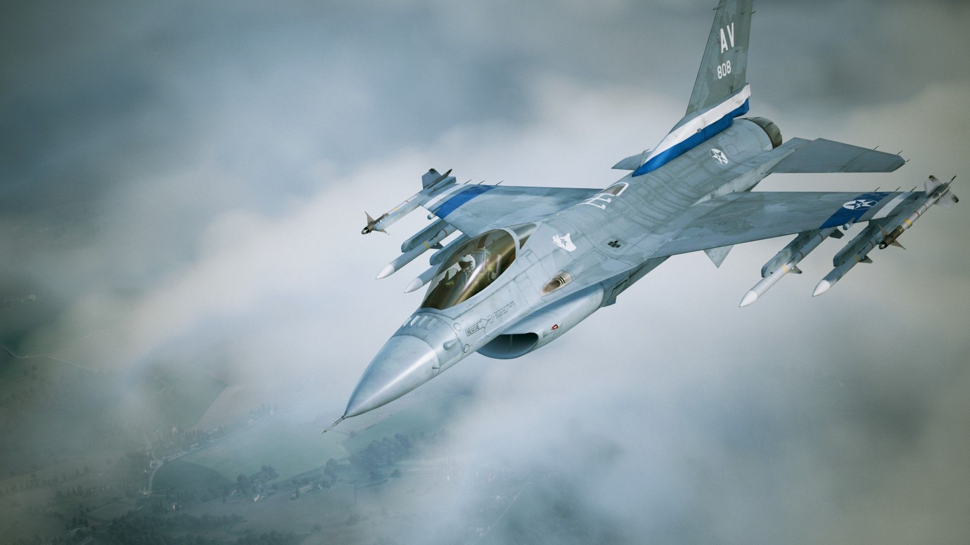 F 16c Wizard Addon Ace Combat 7 Skies Unknown Indie Db
