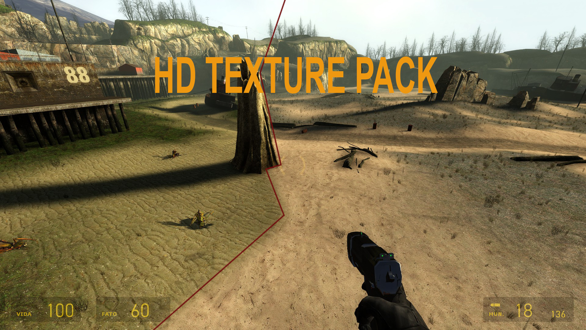 half life 1 texture pack mod