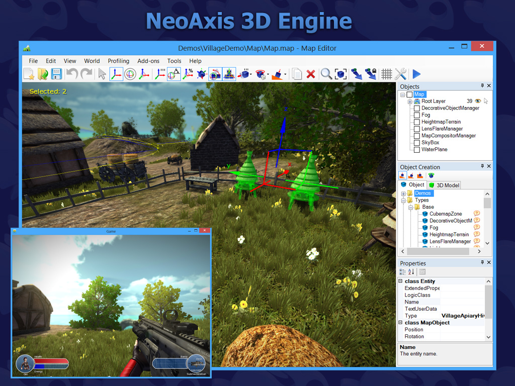 Neoaxis engine demo for mac 1.1