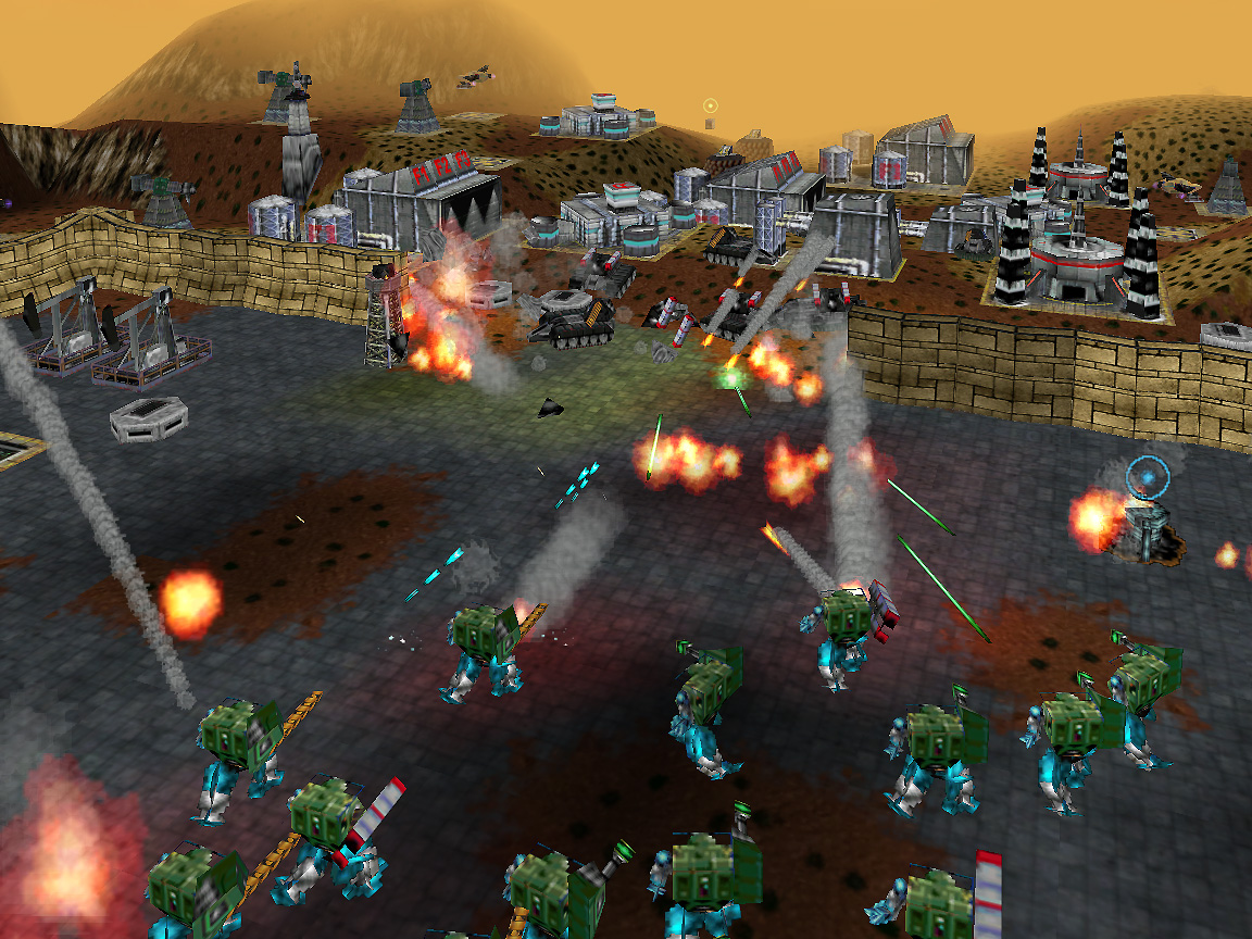 action scene image - Warzone 2100.