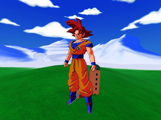  Goku Super Saiyan Dios imagen HD