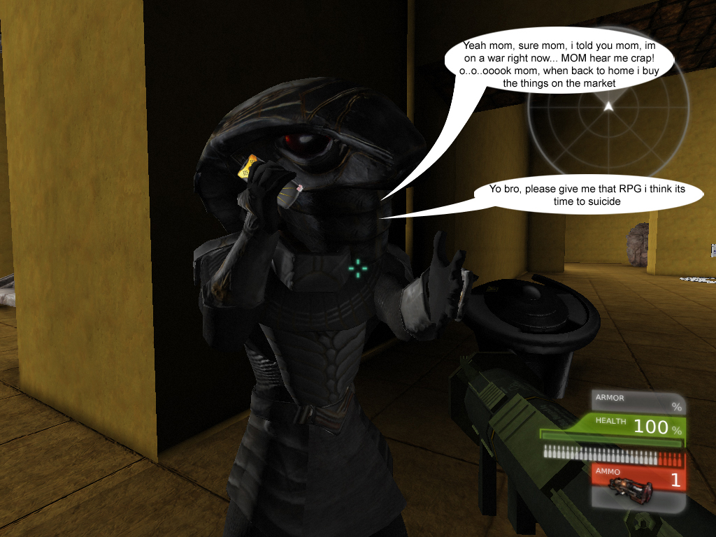 funny moment during qa test image - Stargate No Limits - IndieDB