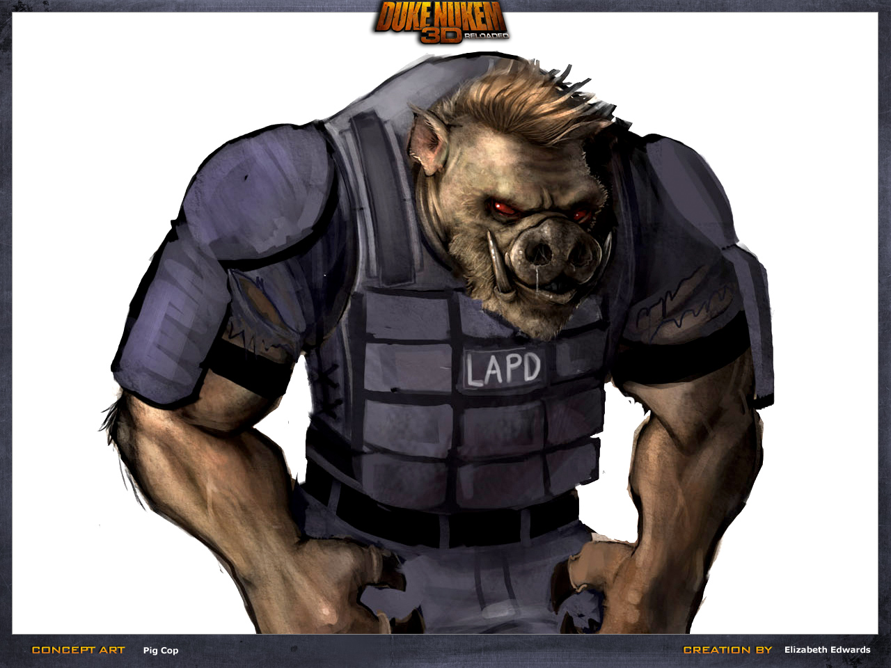 Pig Cop image - Duke Nukem 3D: Reloaded - Indie DB