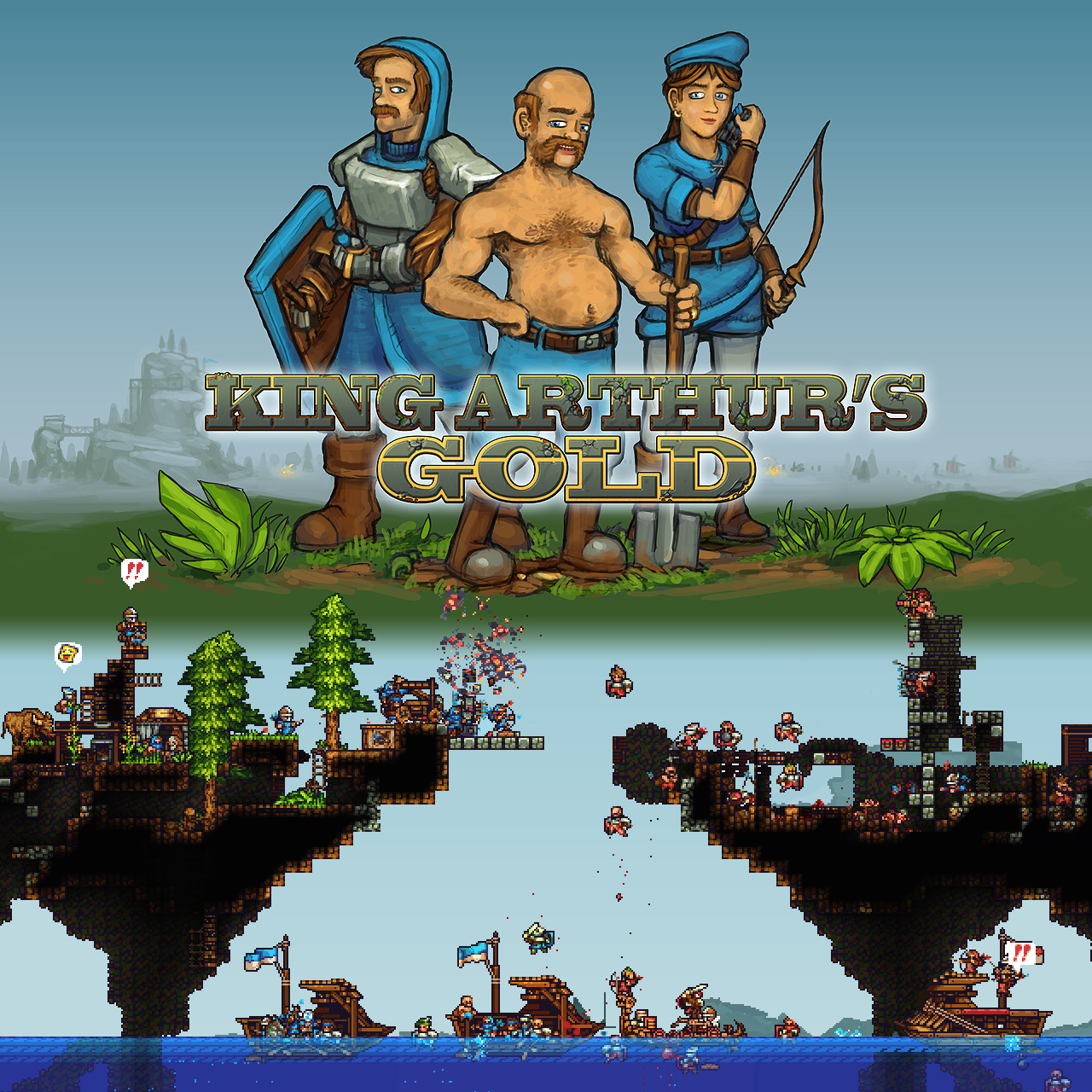 Arthur s gold. Игра King Arthur's Gold. Port Arthur game PC.