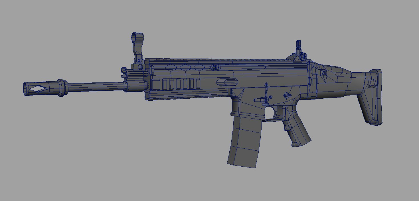 New Scar-1 (Not Textured) image - Elite Squad - Indie DB