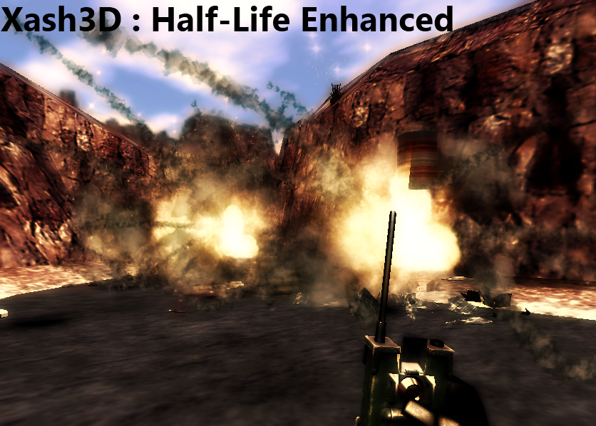 Xash3d. Enhanced image. Не запускается half Life 1 на Windows 7.