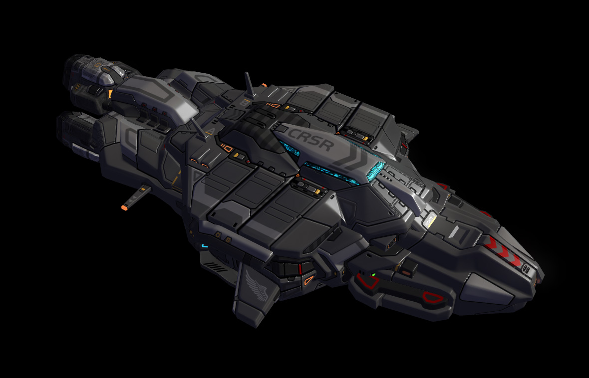 snub nosed cruiser image - Deep Space Settlement - IndieDB