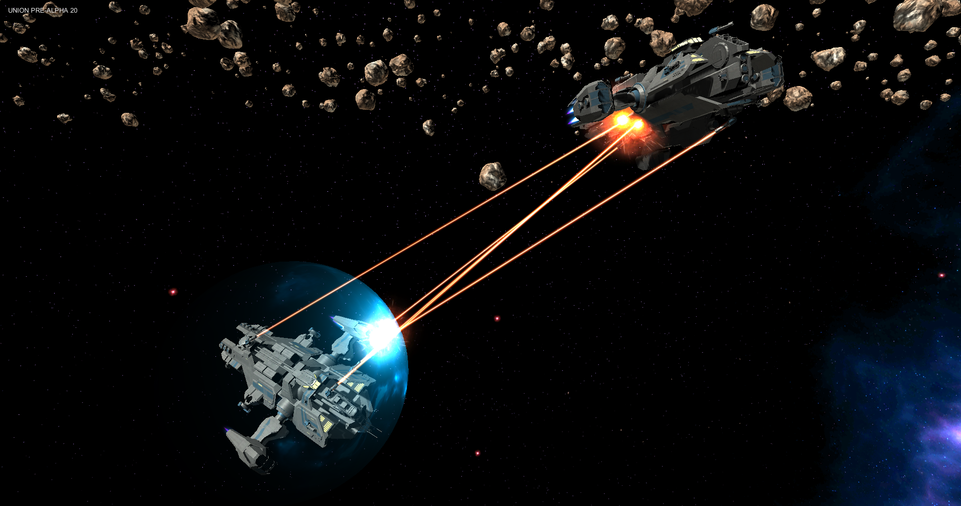 Laser Turrets, Shields & Destruction (Dev Log 5) news - Universe or Nothing  - Mod DB