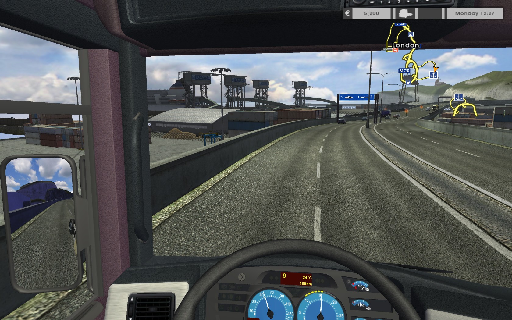 Truck driving simulator стим фото 84