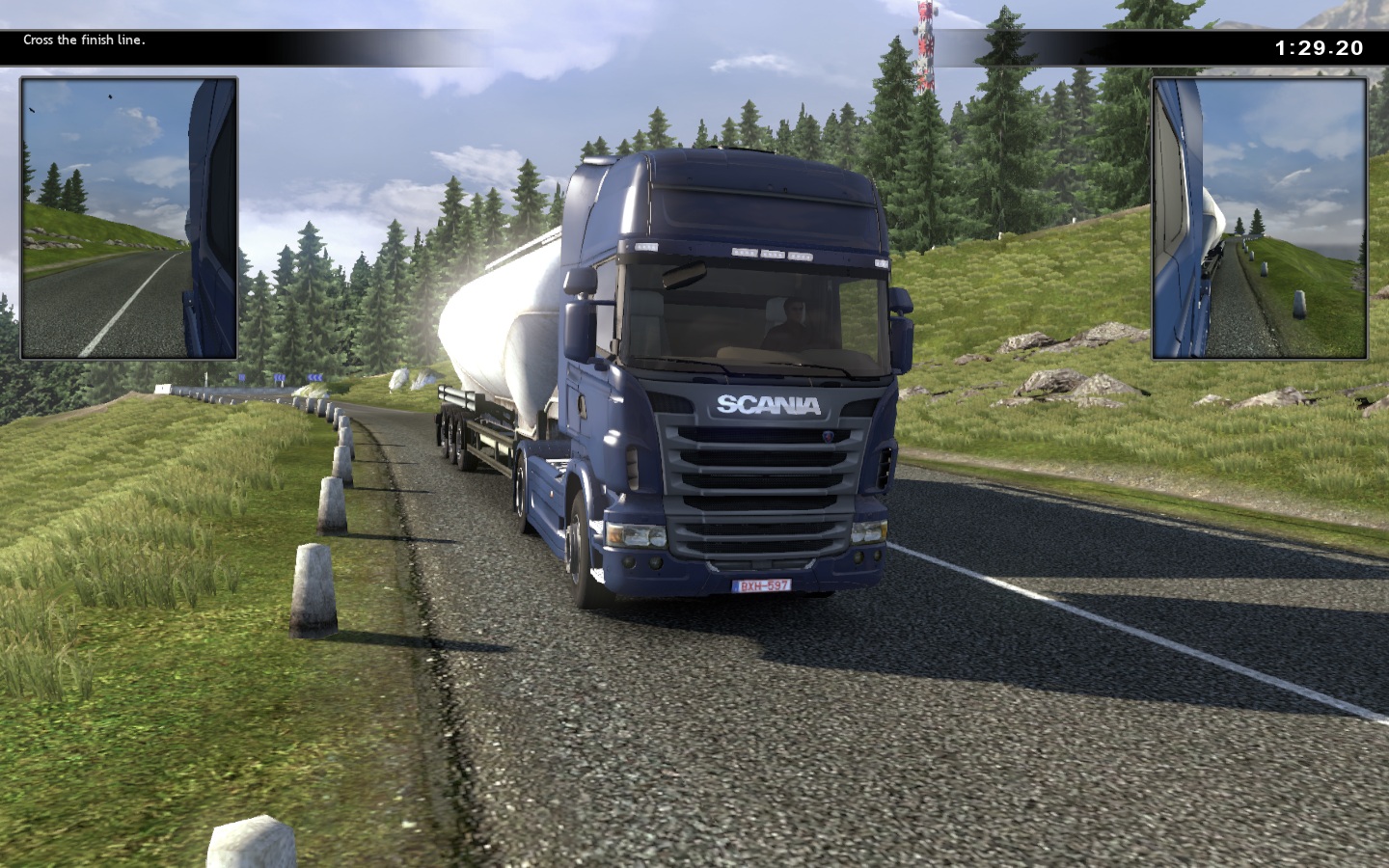 truck driver ps4 game