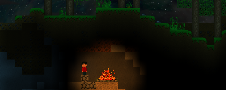 Underground fireplace image - Mine Blocks 2 - Indie DB