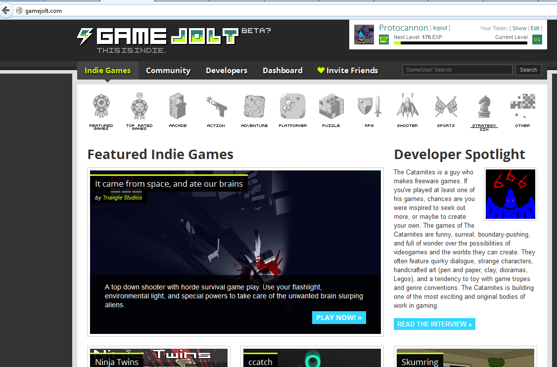 Featured Games - Game Jolt