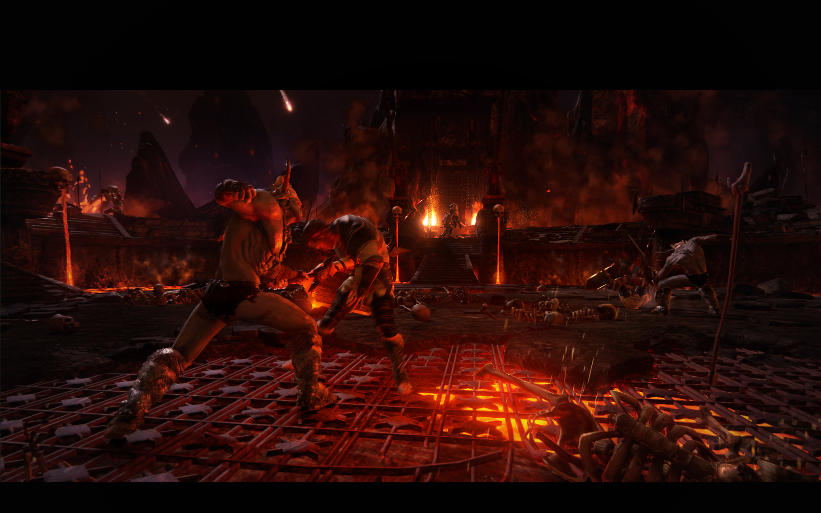 Lava Coliseum In Game Screenshot Image Skara The Blade Remains