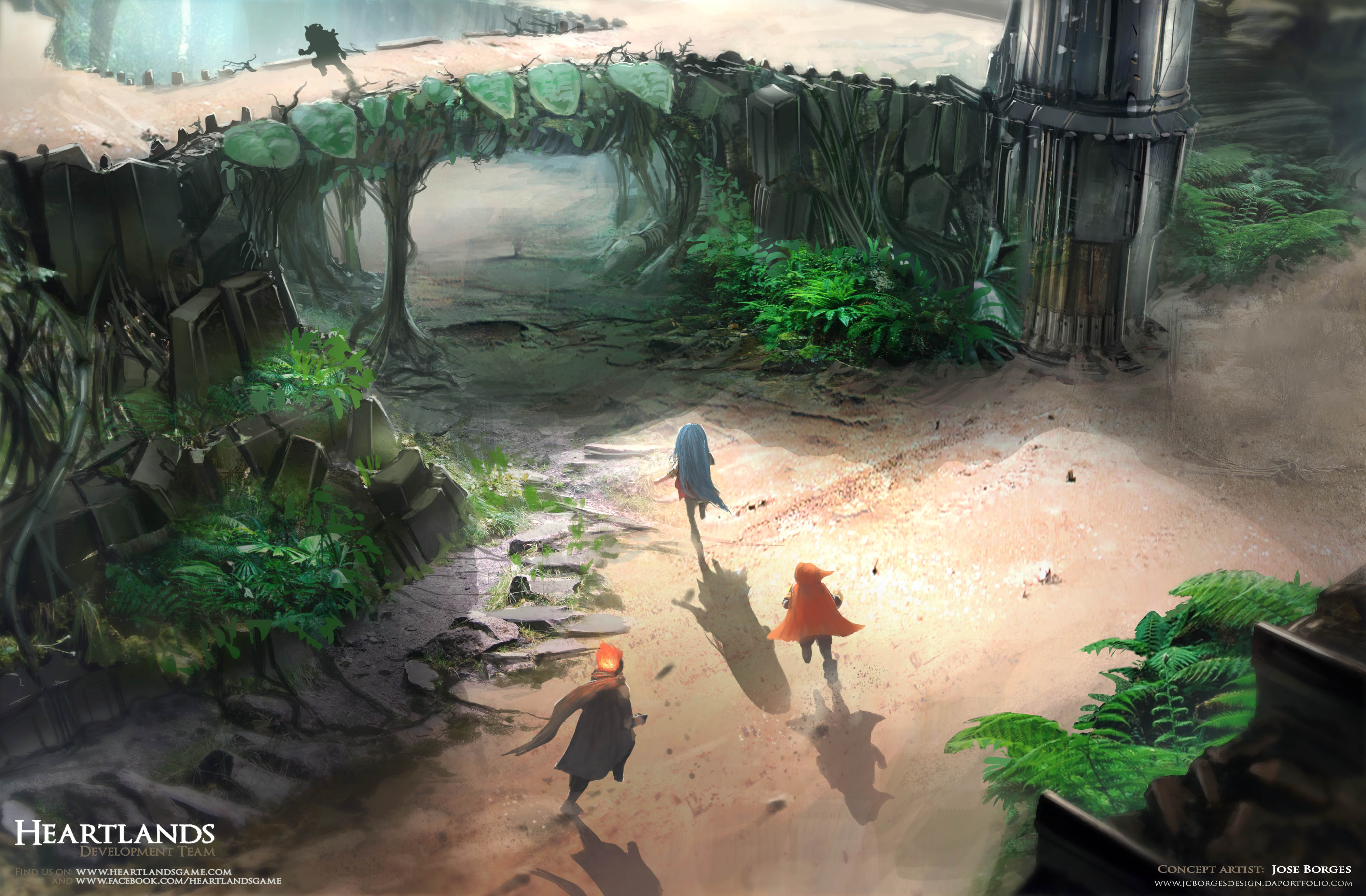 Image of an elevated gameplay adventure