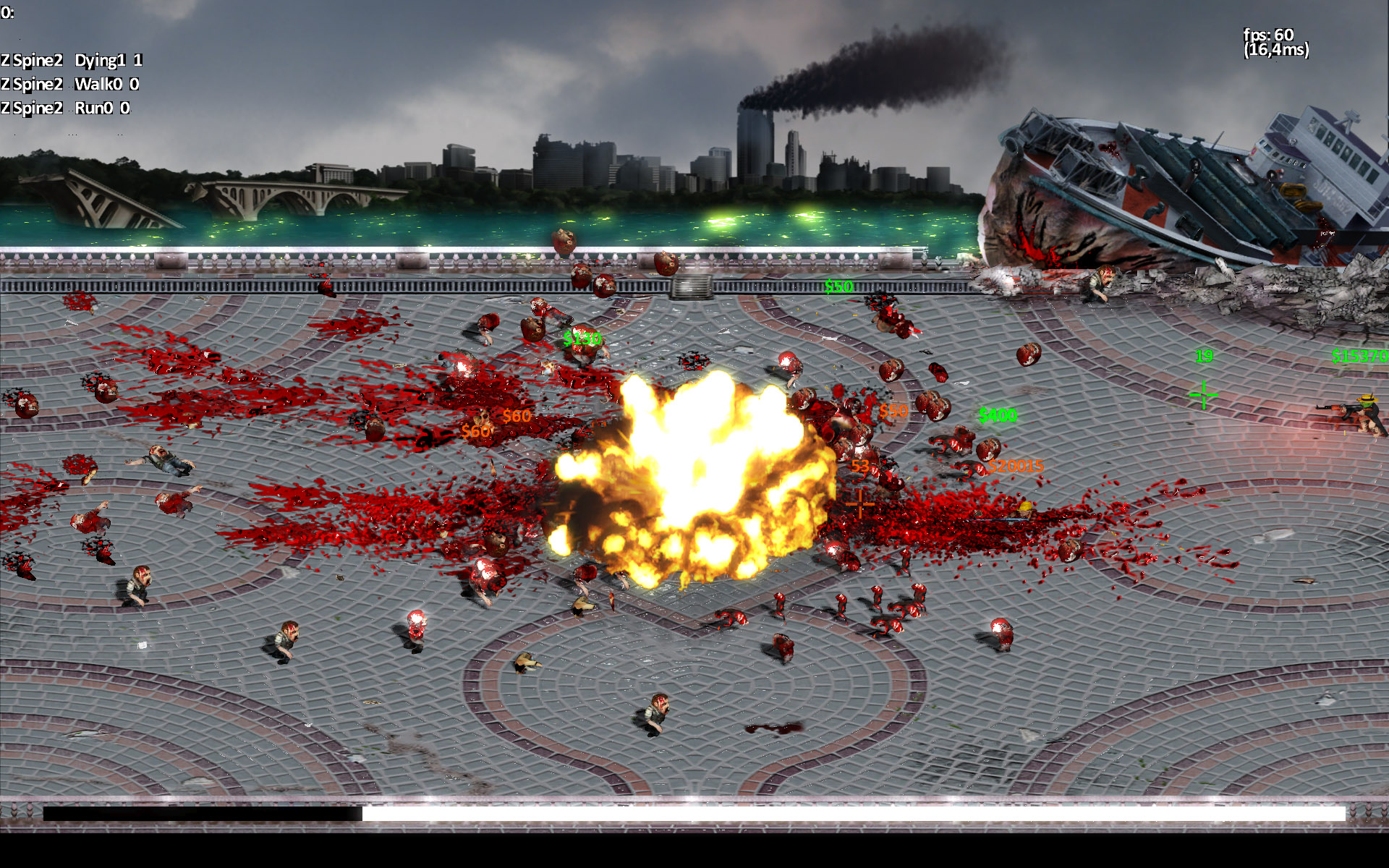 C4 Explosion image - Zombie Hunter inc - Indie DB