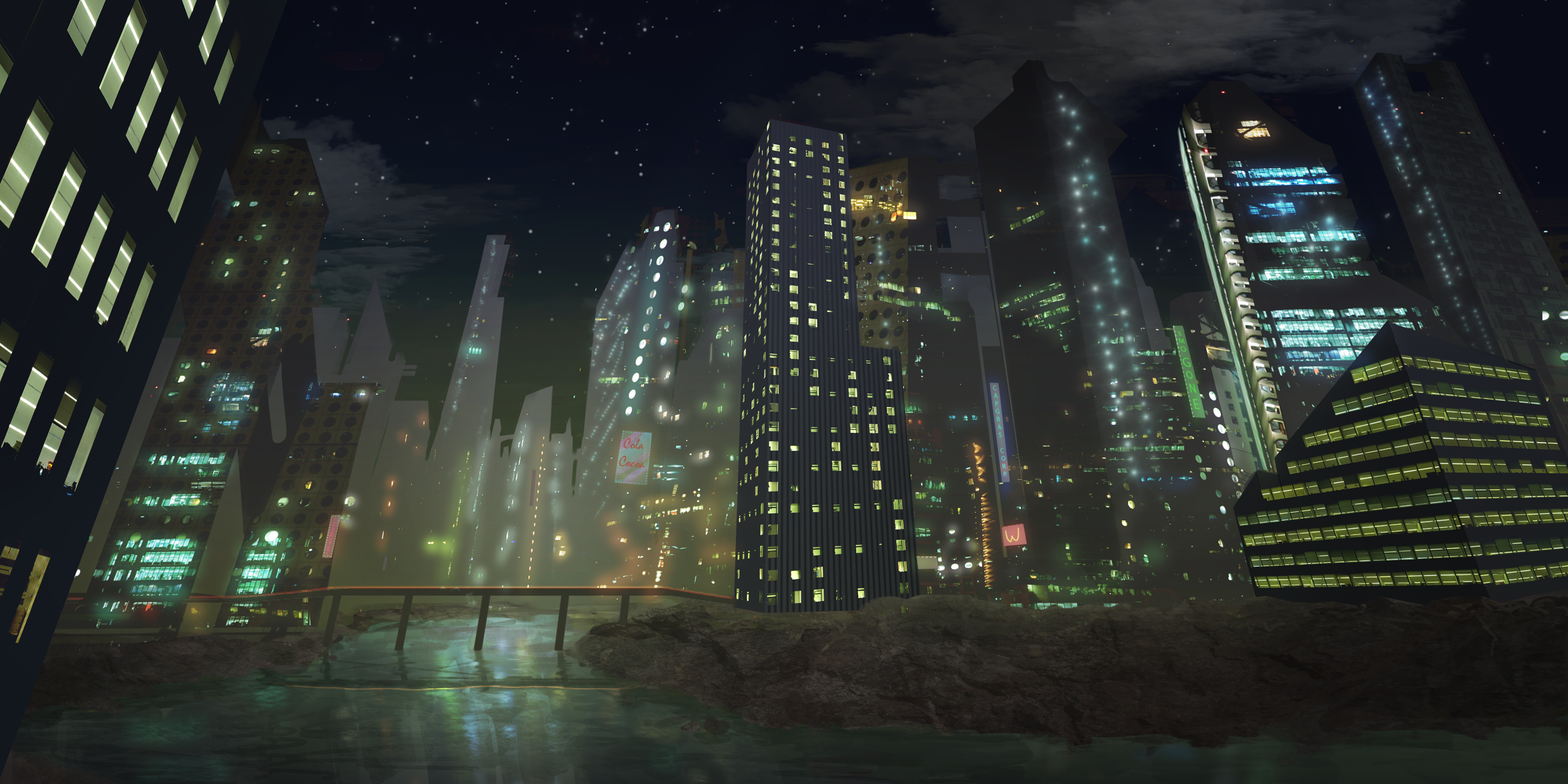 Cyberpunk night city minecraft фото 38