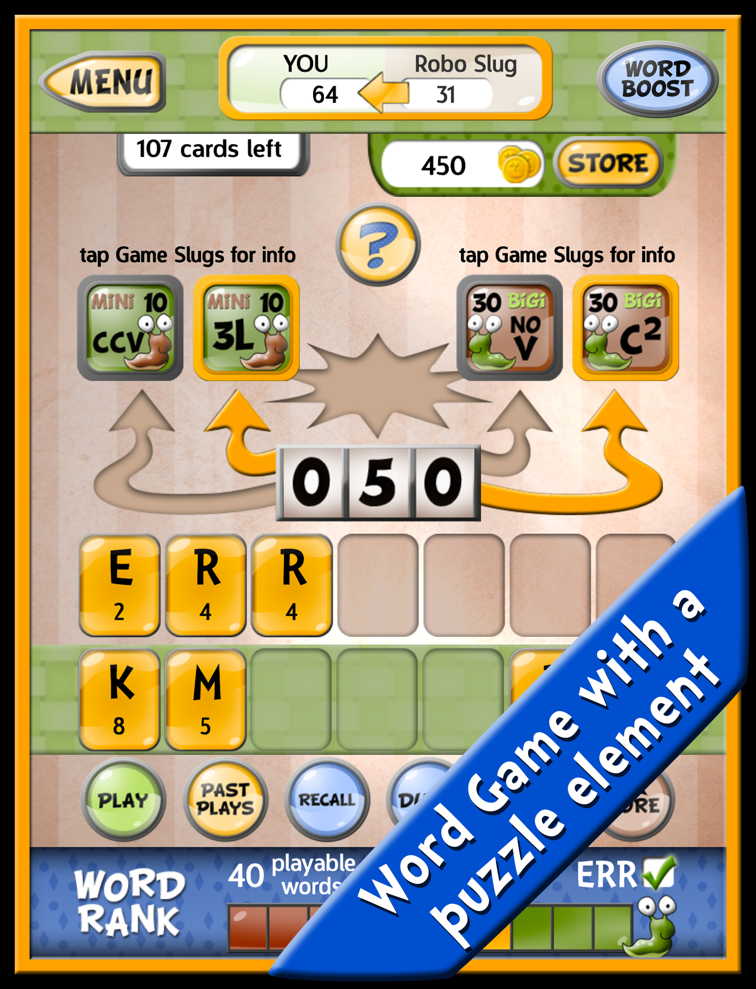 Word Slug Mobile, iOS, iPad, Android, AndroidTab game - IndieDB