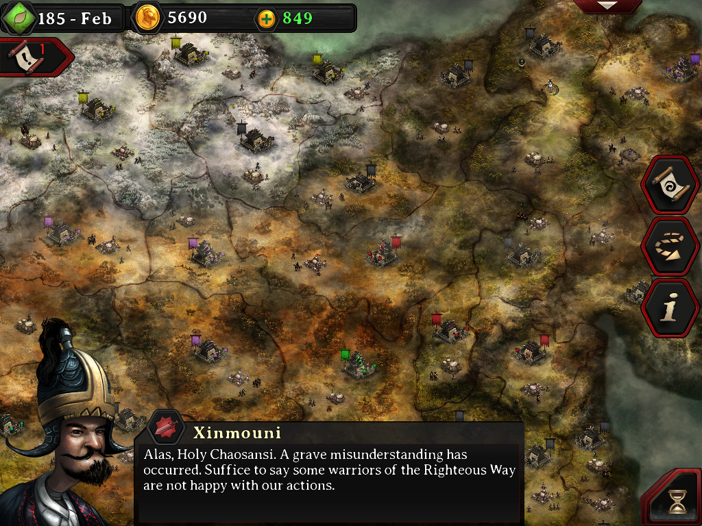 Autumn Dynasty Warlords Windows, Mac, iOS, iPad, Android, AndroidTab game -  IndieDB