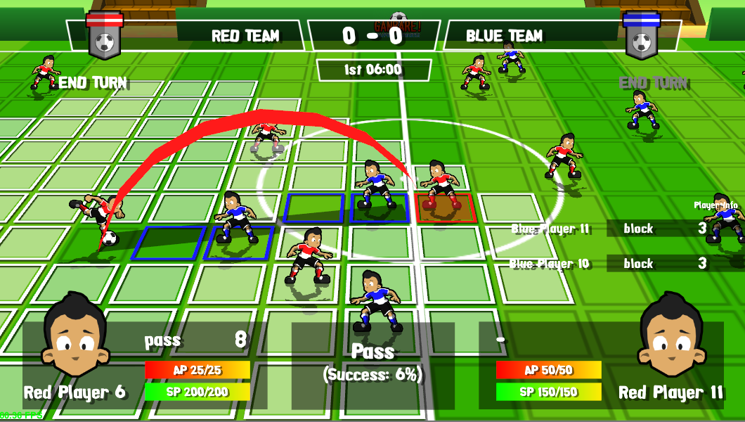 Screenshot 01 image - Ganbare! Super Strikers - IndieDB