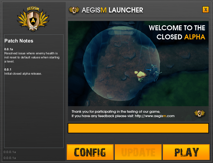 Closed Alpha Launcher