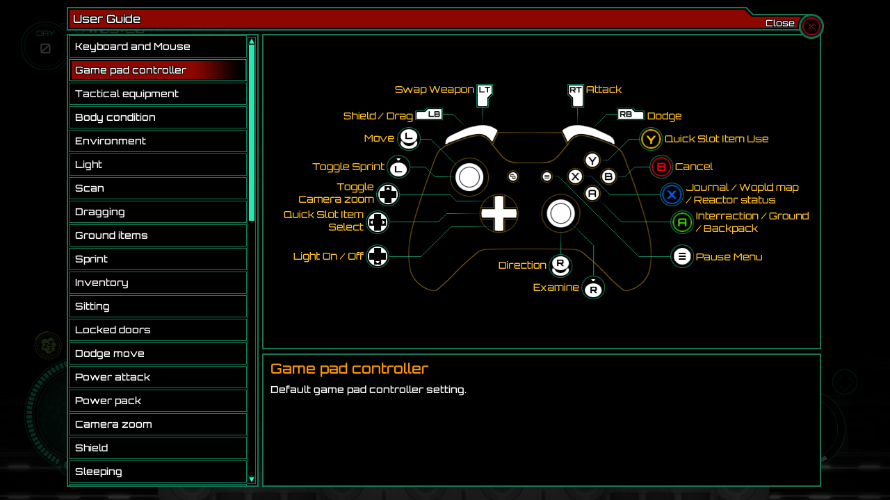 Subterrain controller mapping