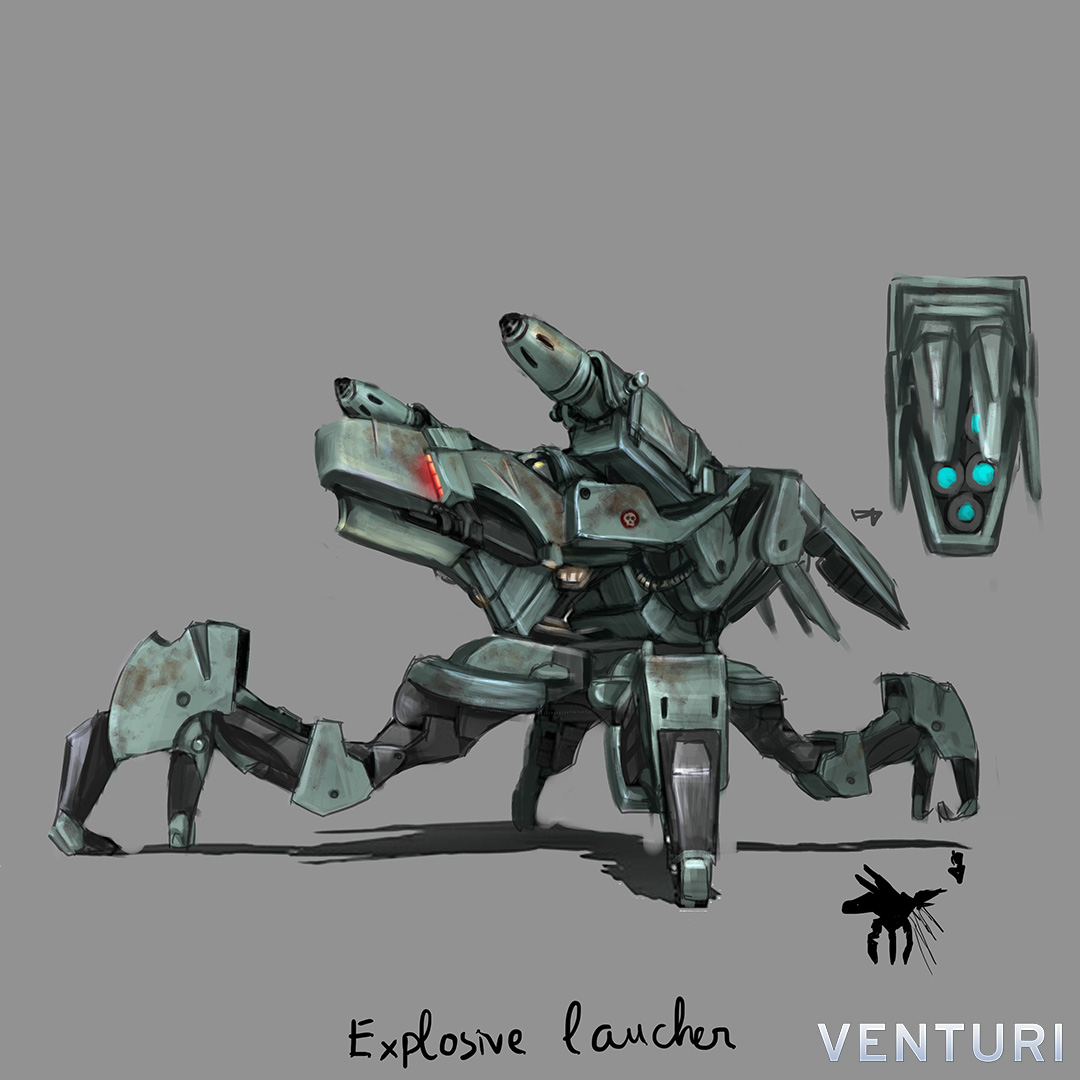 Explosive Launcher Drone image - Venturi - Indie DB