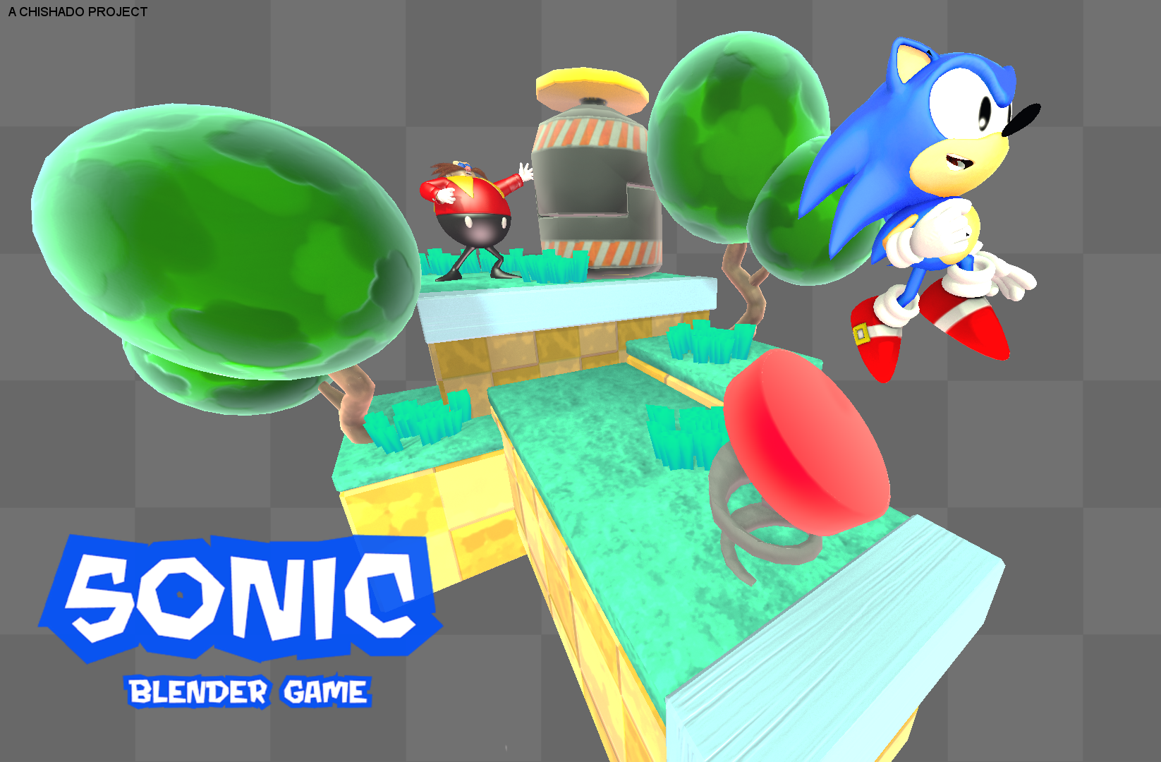 O Sensacional Fan Game 3D do Sonic para Android!!! 