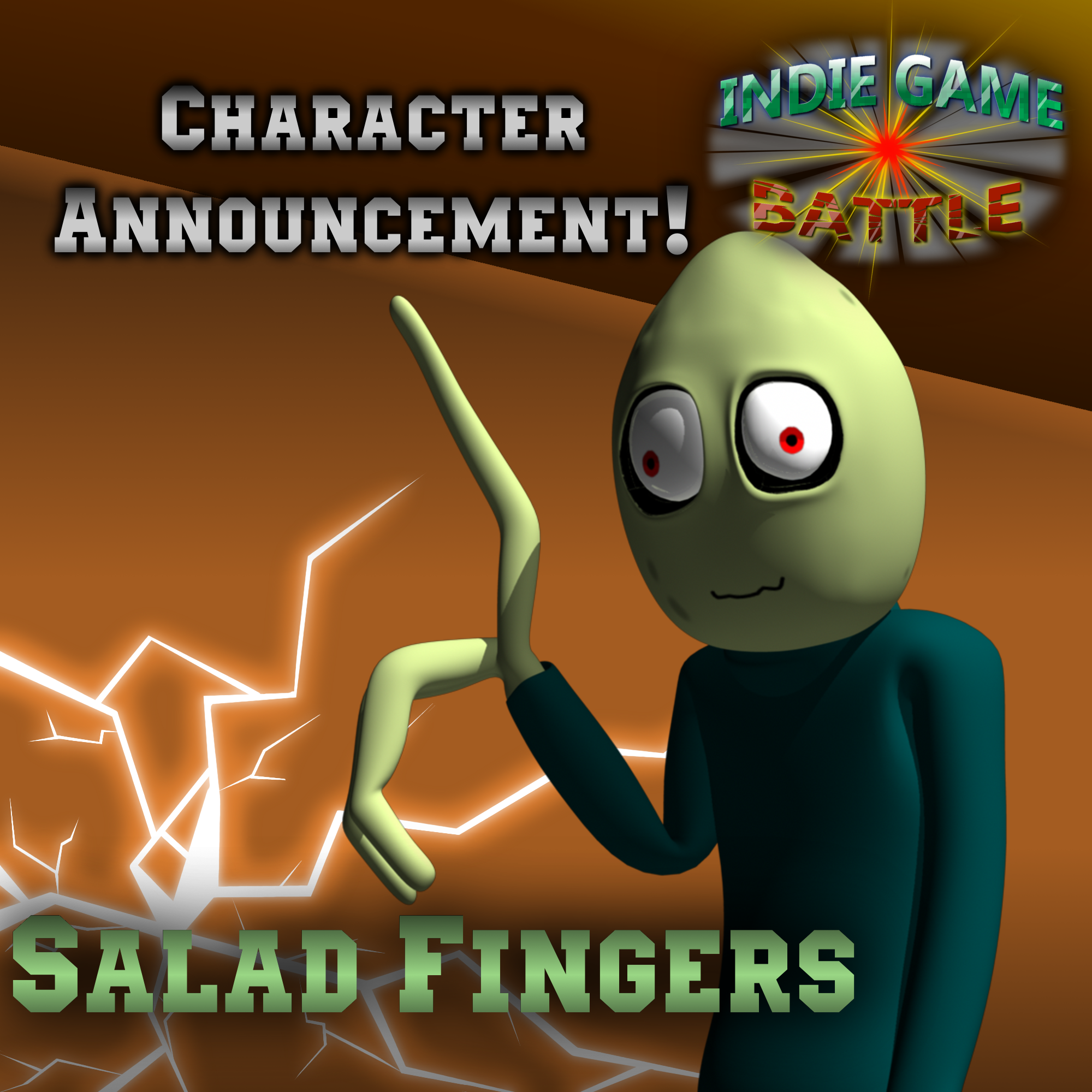 Salad Fingers creeps into battle! image - Indie DB