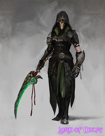 Posed Concept Art Female Final image - Lord Of Decay - Indie DB