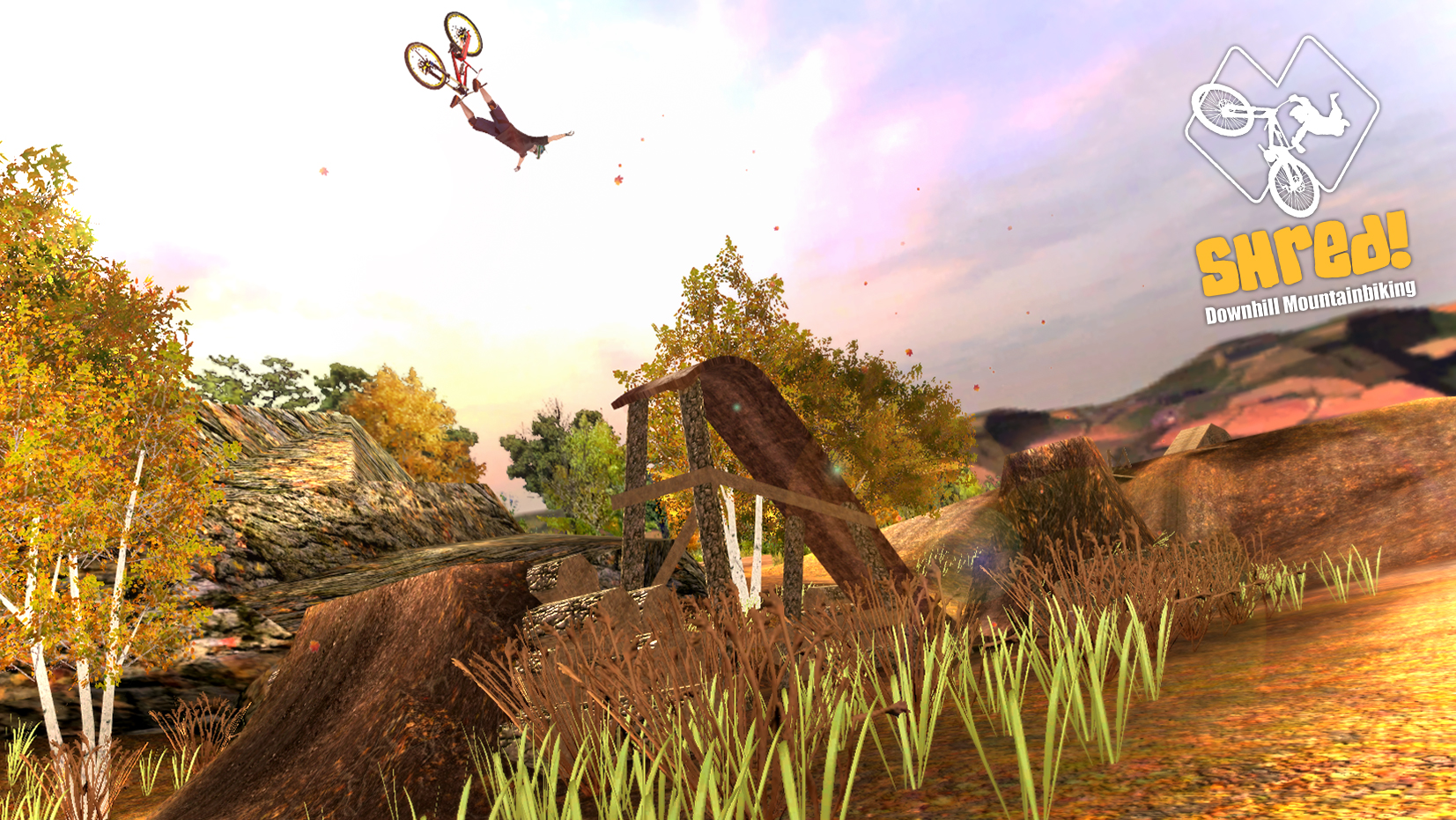 Shred! Downhill Mountain Biking Windows, Mac, Linux, Mobile, iOS, iPad, Android, AndroidTab game 