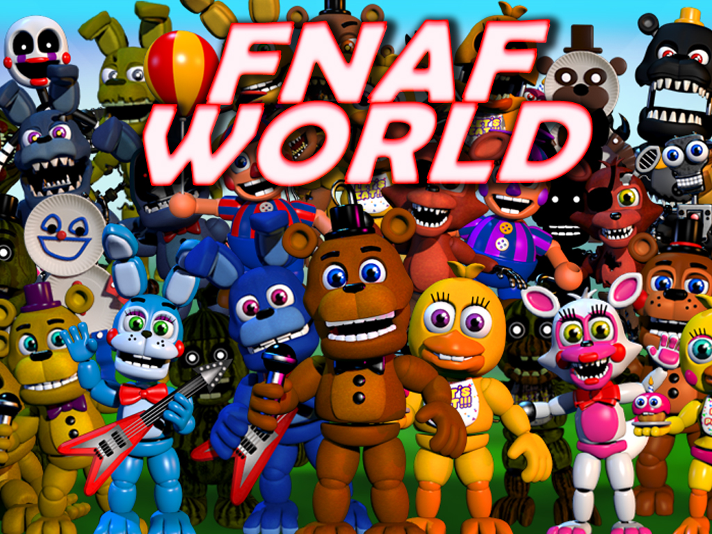 FNaF World Windows game Indie DB