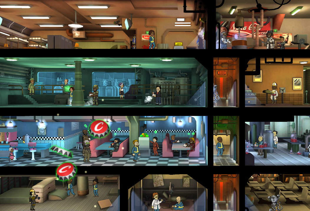 transfer fallout shelter from ios to android