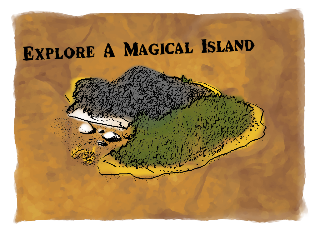 A magic island. Magic Island.