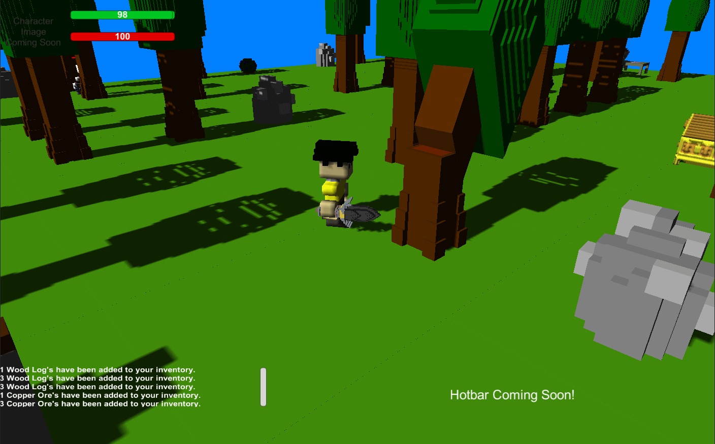 ChoppingTrees 1 image - Land of Skulls - Indie DB