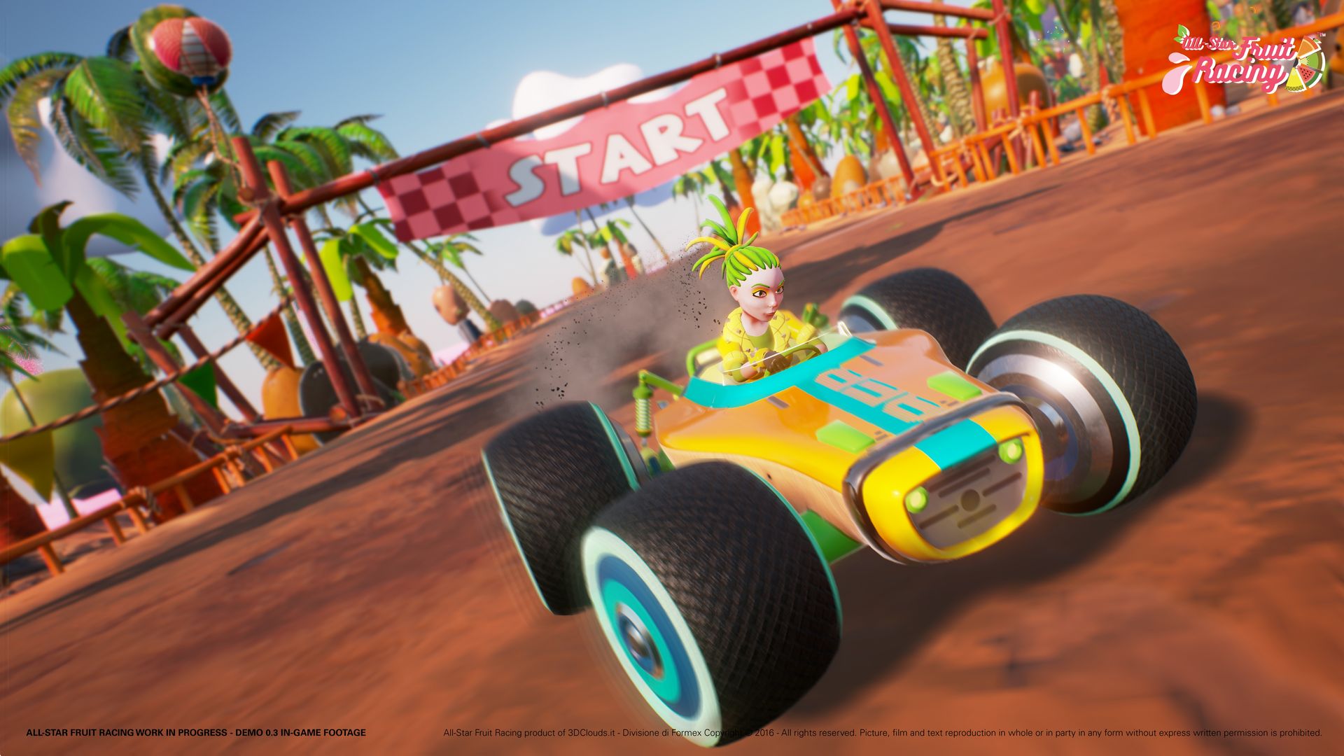 Fruit racing. All Star Racing игра. All Star Fruit Racing ps4 обложка. All-Star Fruit Racing (2018). All-Star Fruit Racing (PC).