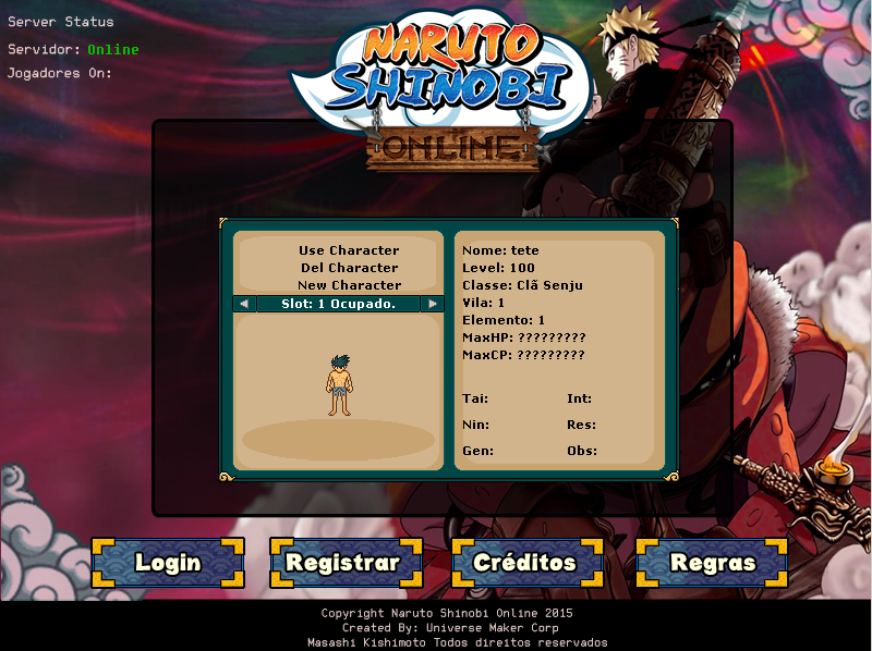 naruto rpg online - pc game